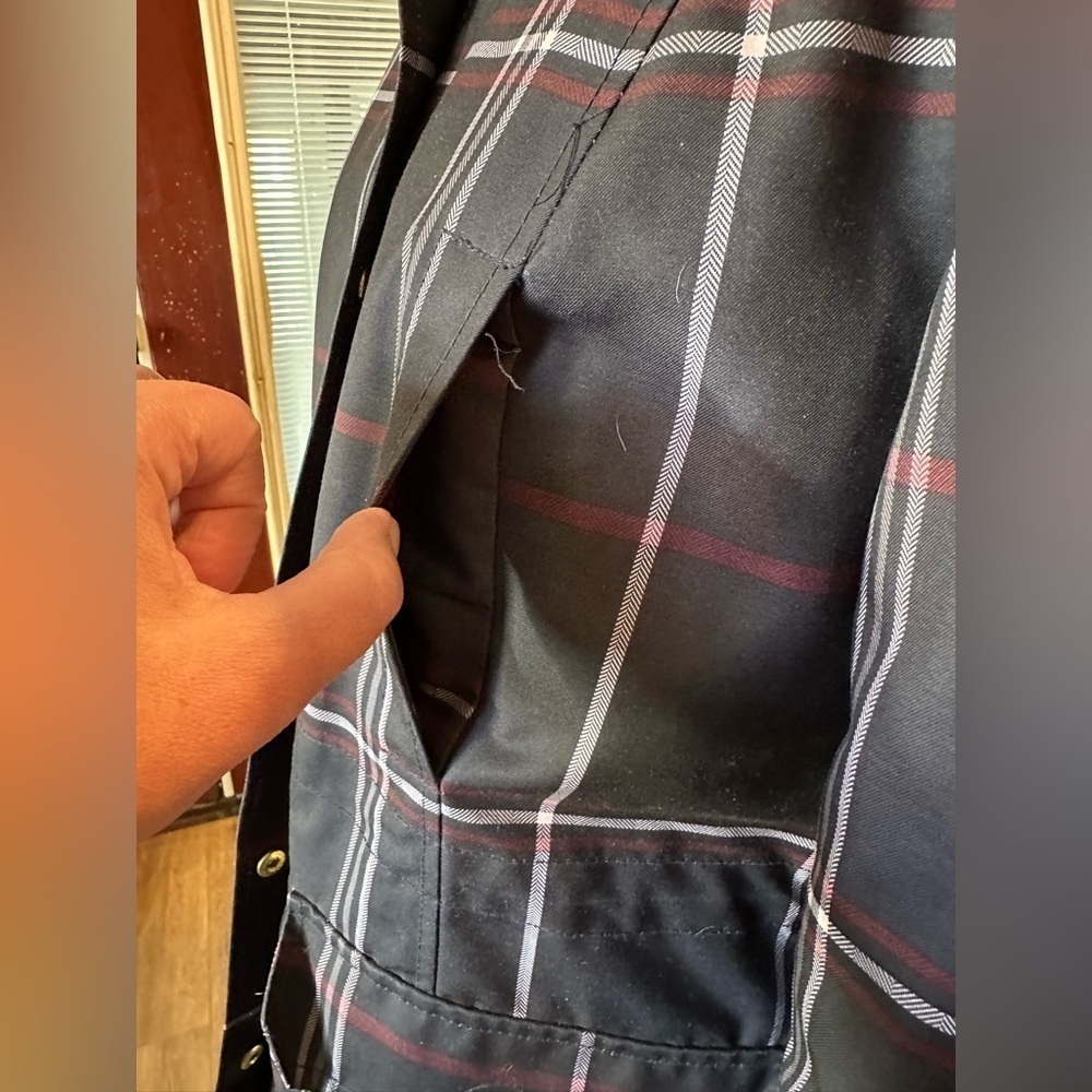 Tommy Hilfiger Plaid Parka - Picture 4 of 10